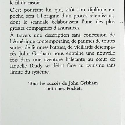 L'idéaliste - John Grisham - Livre