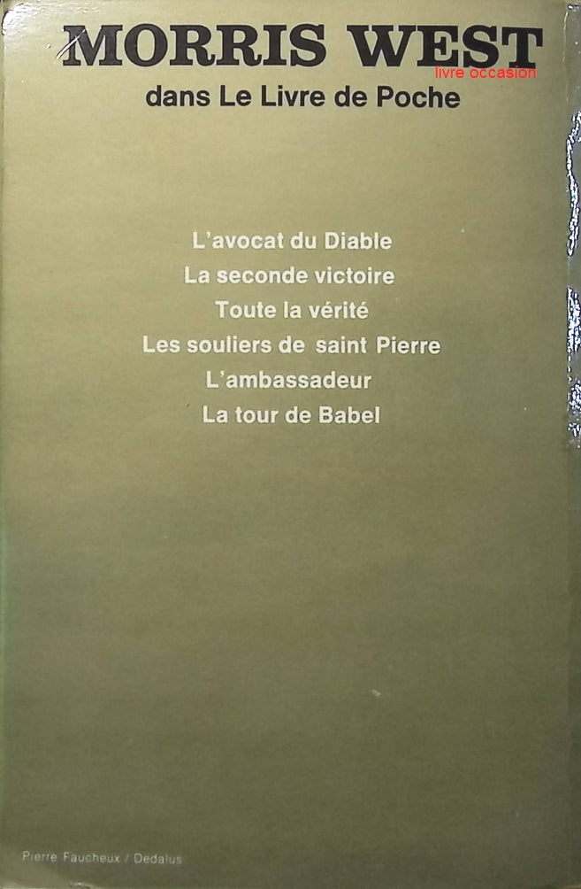 Le loup rouge - Morris West - Livre