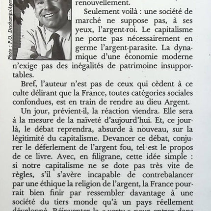 L'argent fou - Alain Minc - Livre