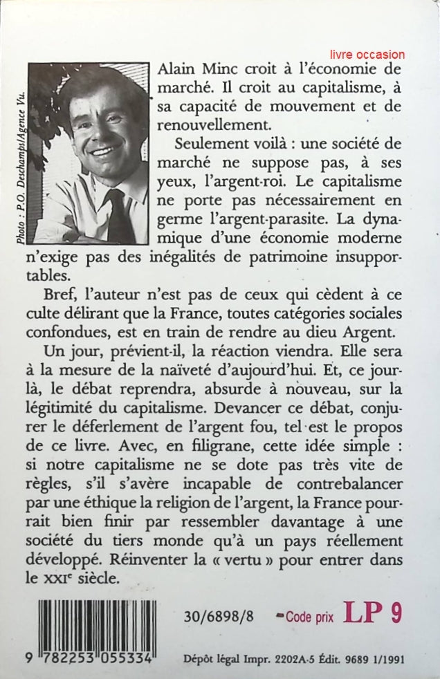 L'argent fou - Alain Minc - Livre