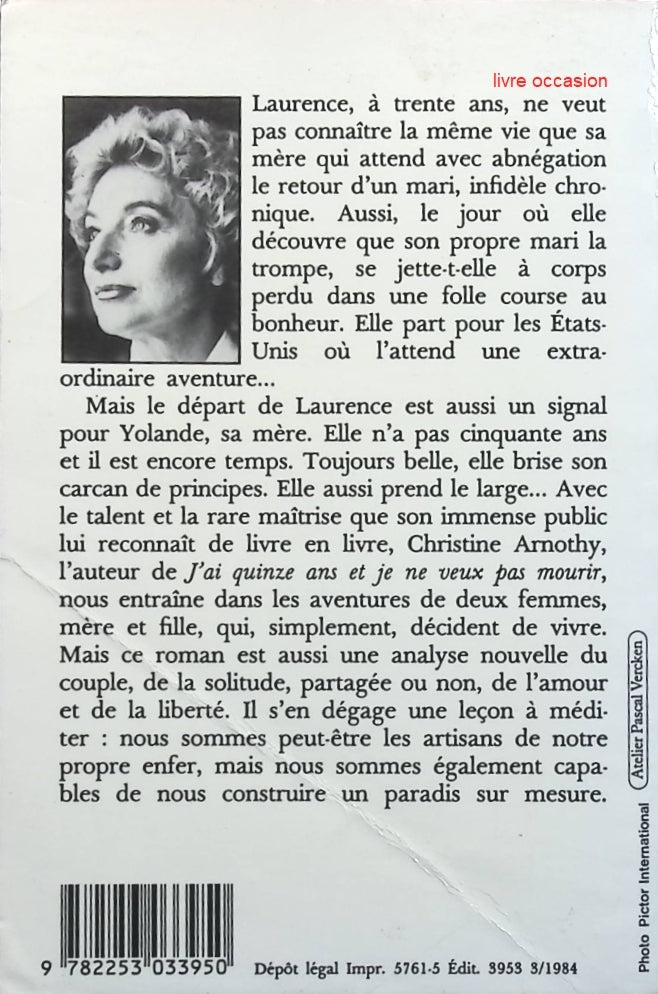 Un paradis sur mesure - Christine Arnothy - Livre