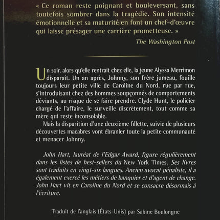 L'enfant perdu - John Hart - Livre