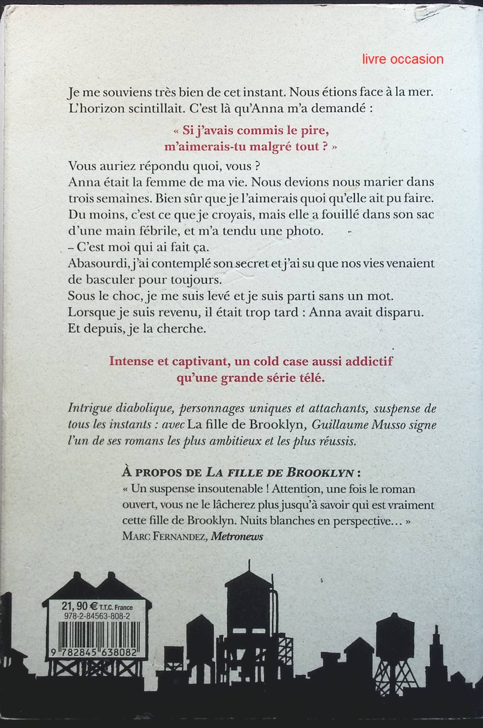 La fille de Brooklyn - Guillaume Musso - Livre