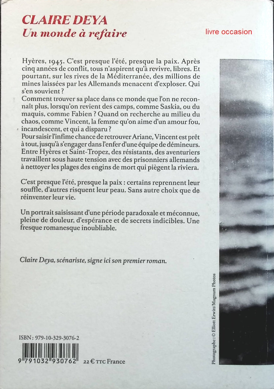 Un monde à refaire - Claire Deya - Livre