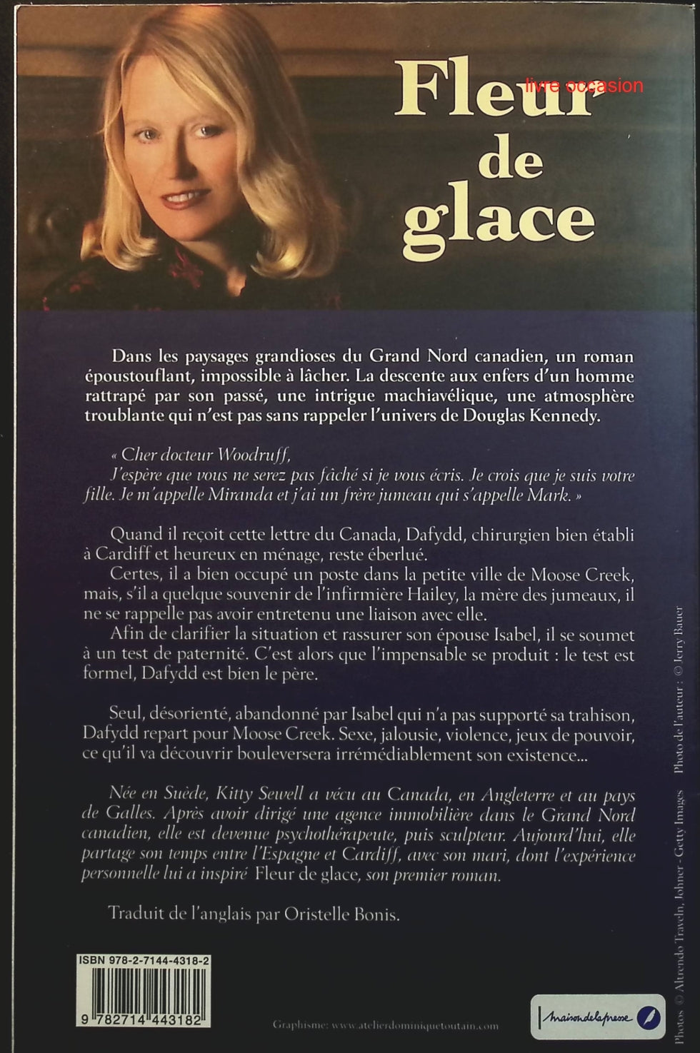 Fleur de glace - Kitty Sewell - Livre