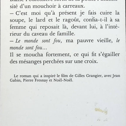 Les vieux de la vieille - René Fallet - Livre