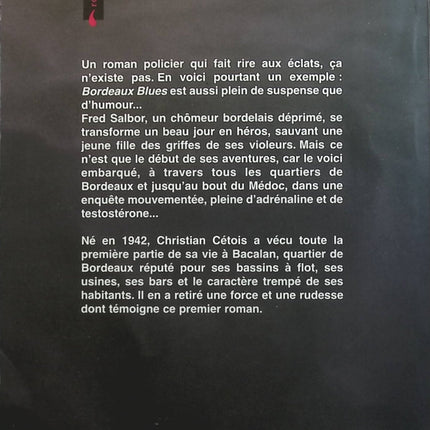 Bordeaux blues - Christian Cétois - Livre