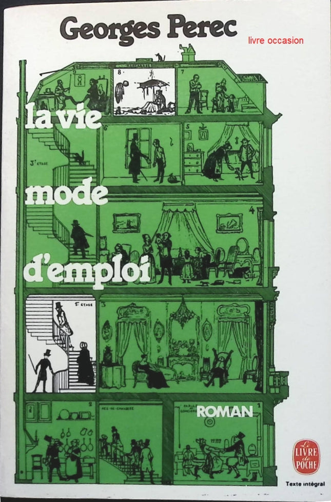 La Vie mode d'emploi – Georges Perec – Roman culte et expérimental sur vies croisées, mémoire et quotidien - Livre