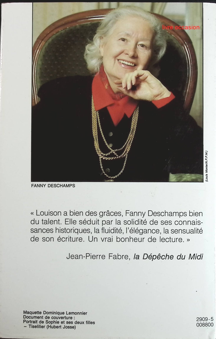 Louison dans la douceur perdue - Fanny Deschamps - Livre