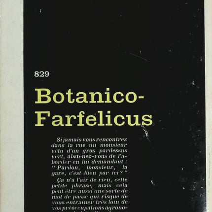 Botanico-farfelicus - Kevin Fitzgerald - Livre