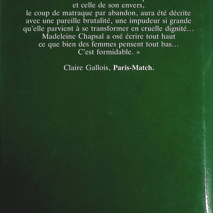 La Maison de Jade - Madeleine Chapsal - Livre