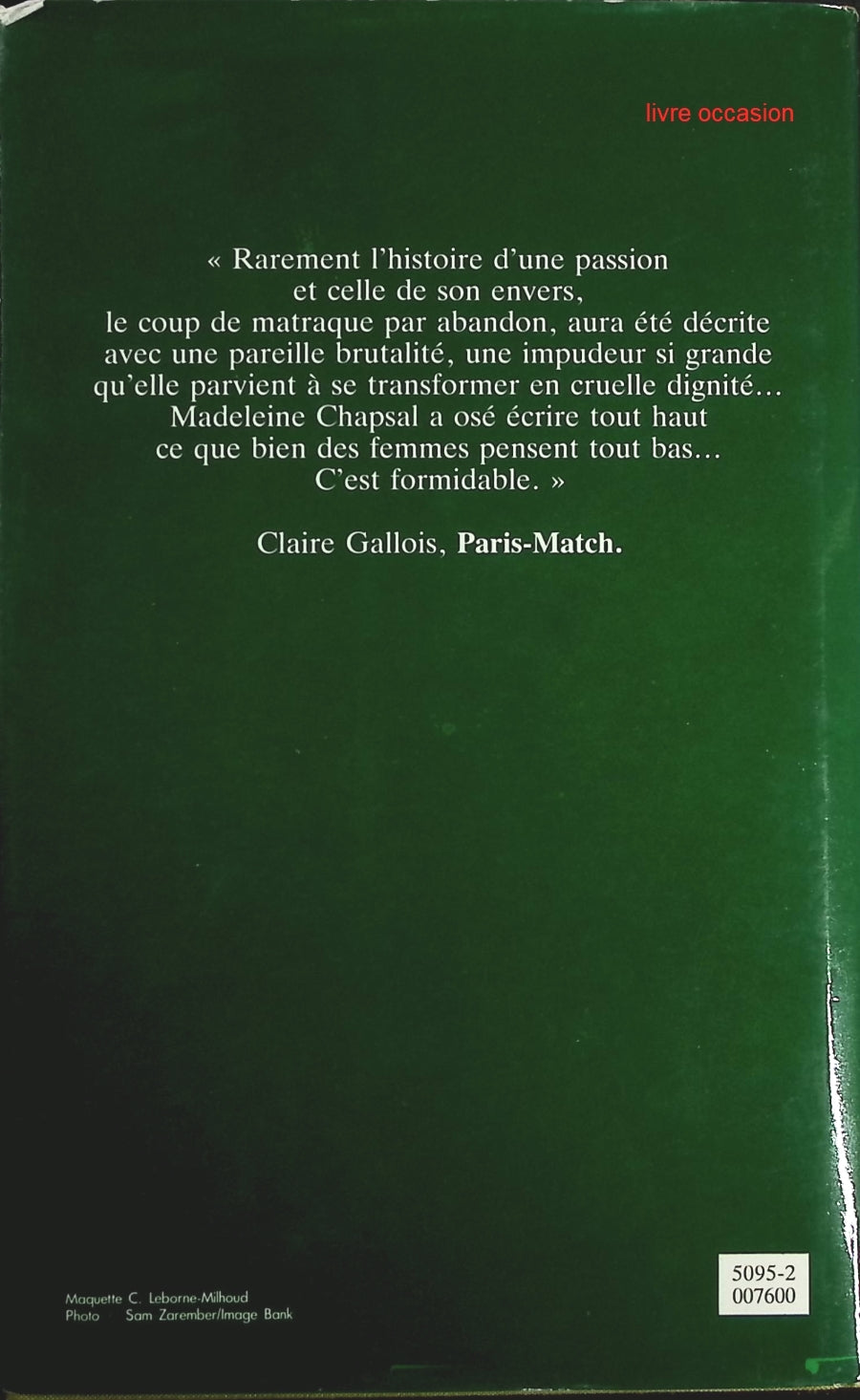 La Maison de Jade - Madeleine Chapsal - Livre