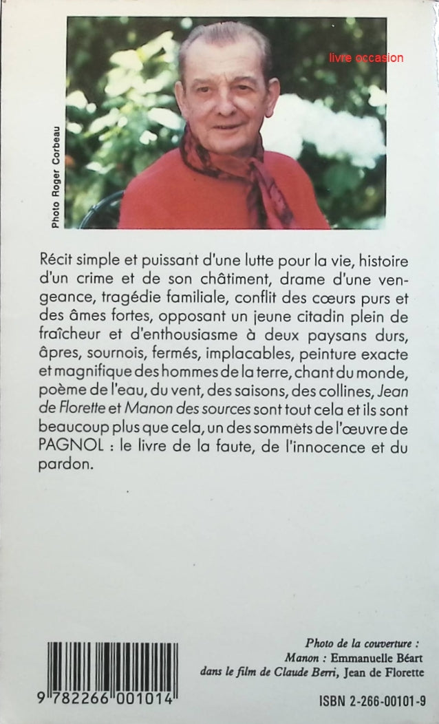 Manon des sources - Marcel Pagnol - Livre