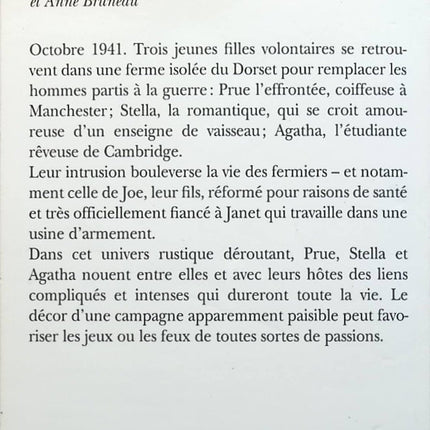 Les Filles de Hallows Farm - Angela Huth - Livre
