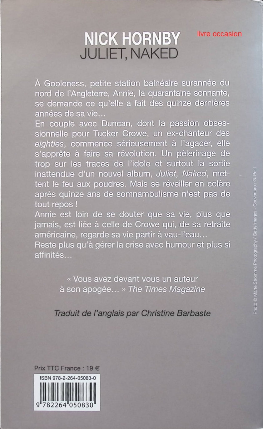 Juliet naked - Nick Hornby - Livre