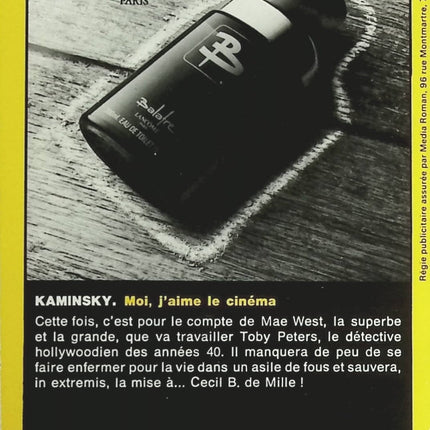 Moi j'aime le cinéma - Stuart M. Kaminsky - Livre