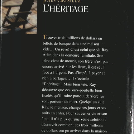 L'héritage - John Grisham - Livre
