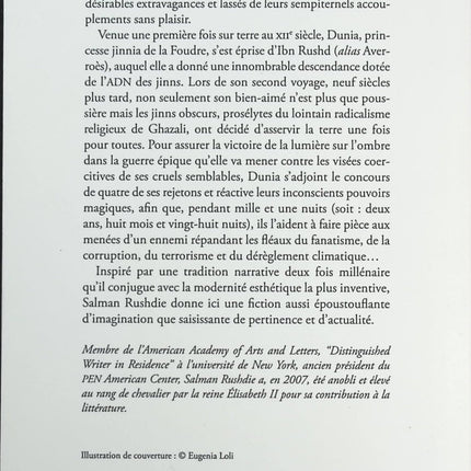 Deux ans, huit mois et vingt-huit nuits - Salman Rushdie - Livre