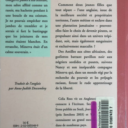 Mémoires d'une pirate - Celia Rees - Livre
