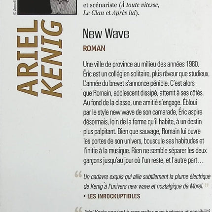 New wave - Ariel Kenig - Livre
