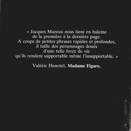 La Dénonciation - Jacques Mazeau - Livre
