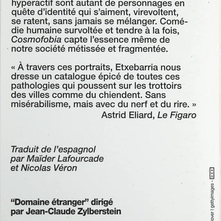 Cosmofobia - Lucía Etxebarria - Livre