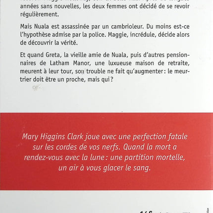 La maison du clair de lune - Mary Higgins Clark - Livre