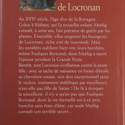 La sorcière de Locronan - Nathalie de Broc - Livre