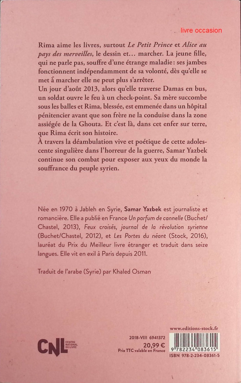 La marcheuse - Samar Yazbek - Livre