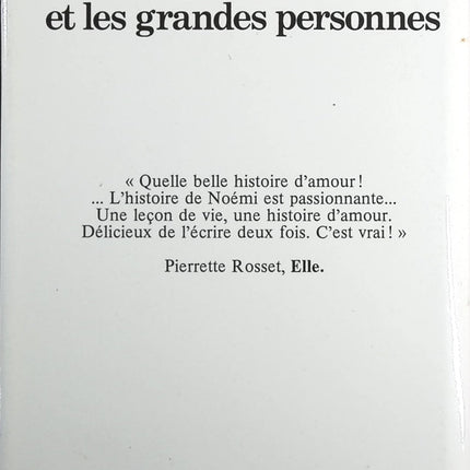 Noémi et les grandes personnes - Marilène Clément - Livre