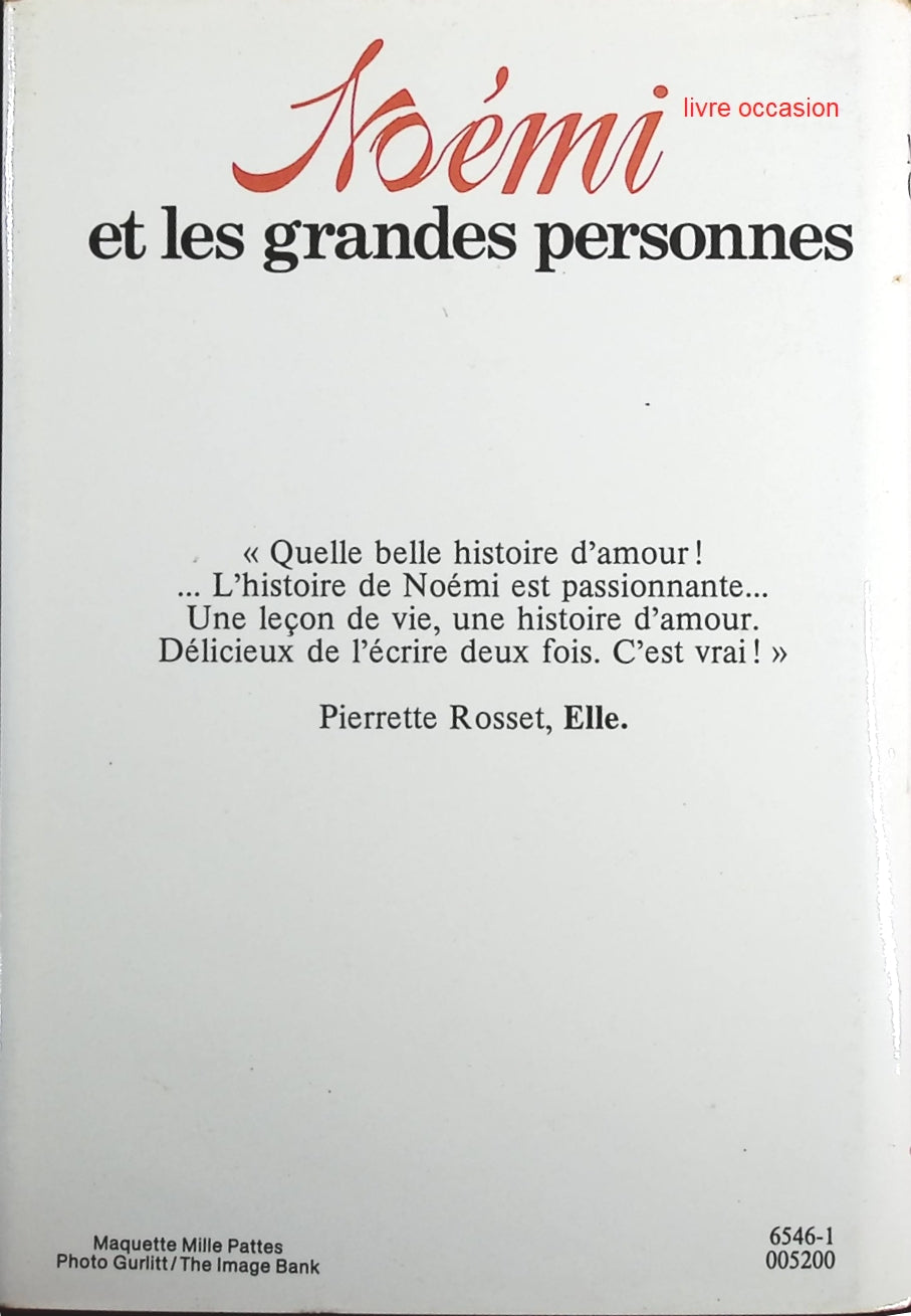 Noémi et les grandes personnes - Marilène Clément - Livre