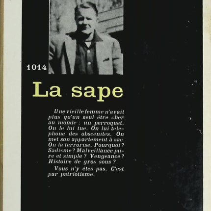 La sape - Lionel White - Livre
