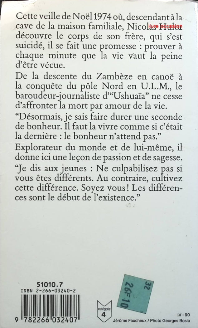 Les chemins de traverse - Nicolas Hulot - Livre