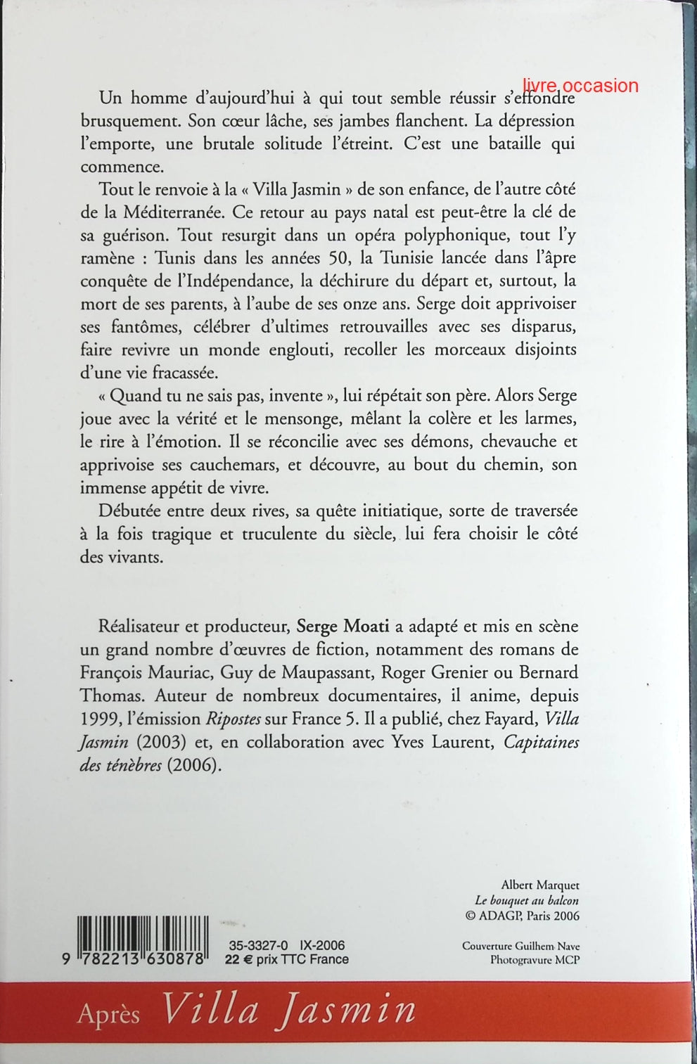 Du côté des vivants - Serge Moati - Livre