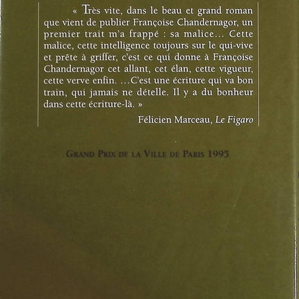 L'Enfant des Lumières - Françoise Chandernagor - Livre