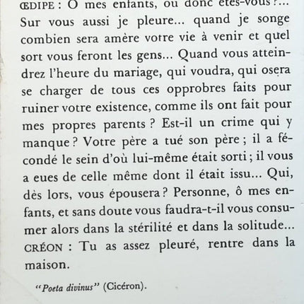 Tragédies - Sophocle - Livre