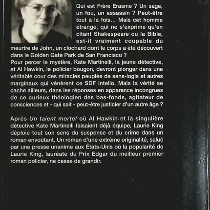 Le jeu du fou - Laurie R. King - Livre