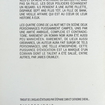 Les Quatre coins de la nuit - Craig Holden - Livre