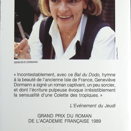 Le bal du dodo - Geneviève Dormann - Livre
