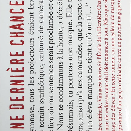 Une dernière chance - Seita Parkkola - Livre