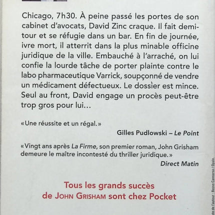 Les Partenaires - John Grisham - Livre
