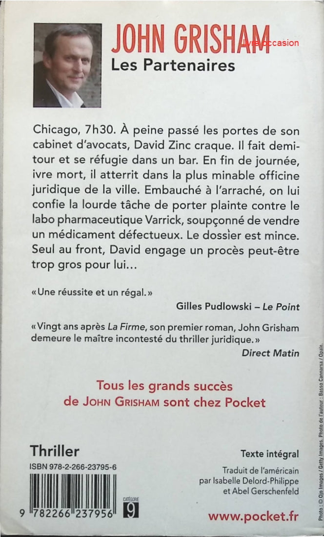 Les Partenaires - John Grisham - Livre