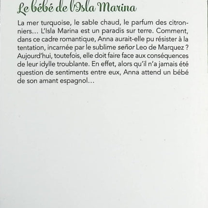 Le bébé de l'Isla Marina - Jessica Gilmore - Livre