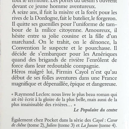 Les Cayol Tome 1 - Au Pas Le Roy - Raymond Leclerc - Livre