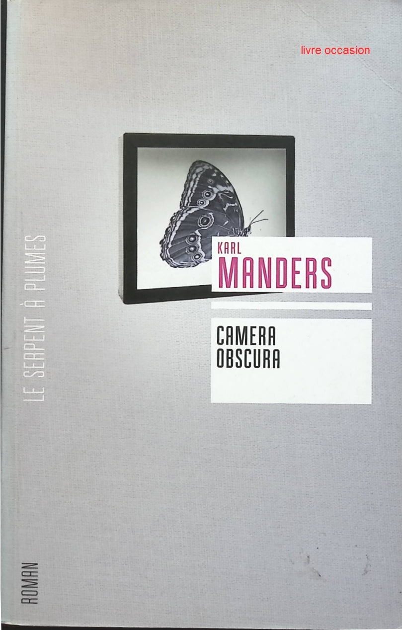 Camera obscura - Karl Manders - Livre