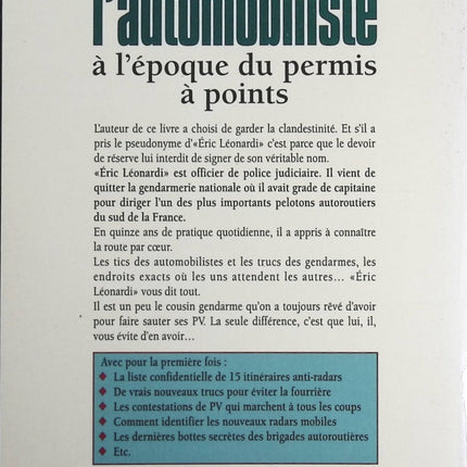 Petit guide malin de l'automobiliste - Eric Leonardi - Livre