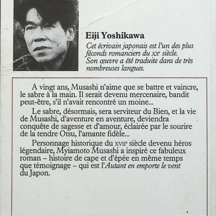 La pierre et le sabre 2 - Eiji Yoshikawa - livre