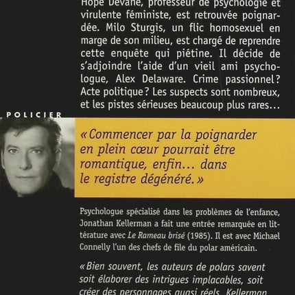 La Clinique - Jonathan Kellerman - livre