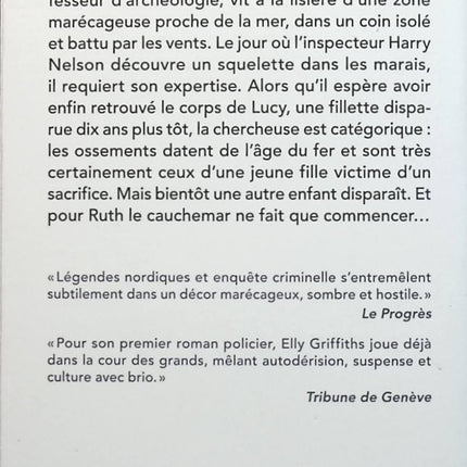 Les Disparues du marais - Elly Griffiths - livre