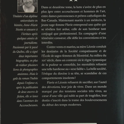 Les Accoucheuses, tome 2 : La Révolte - Anne-Marie Sicotte - Livre
